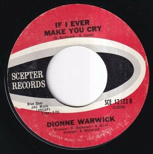 Dionne Warwick - Are You There (With Another Girl) / If I Ever Make You Cry (A) K003