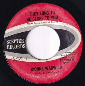 Dionne Warwick - Here I Am / They Long To Be Close To You (A) K098