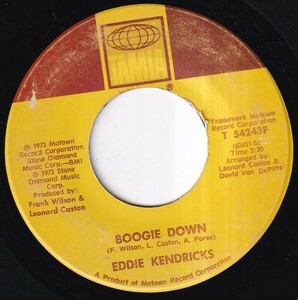 Eddie Kendricks - Boogie Down / Can't Help What I Am (A) K512