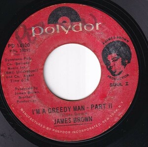 James Brown - I'm A Greedy Man (Part I) (Part II) (B) J053