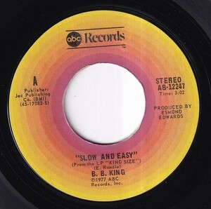 B. B. King - Slow And Easy / I Wonder Why (A) J230