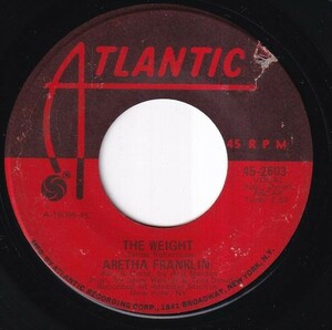 Aretha Franklin - The Weight / Tracks Of My Tears (B) J317