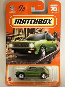 MB 1976 VOLKSWAGEN GOLF GTI MK1 フォルクスワーゲン　ゴルフ　グリーン　マッチボックス