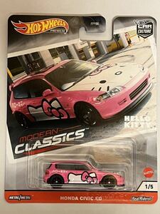 HW HONDA CIVIC EG HELLO KITTY ホンダ　シビック　ハローキティ　MODERN CLASSICS ホットウィール