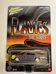 JL ジョニーライトニング FLAMES 1966 Dodge Charger ダッジ　チャージャー　リミテッドエディション