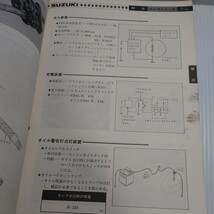 スズキ サービスマニュアル　RG50Γ ガンマ NA11A_画像6