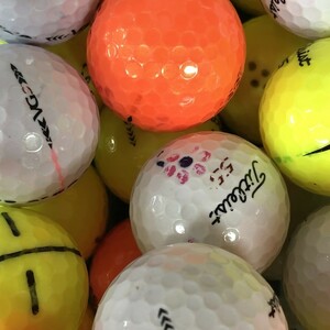 ロストボール タイトリスト VG3 年代混合 12個 A+ABランクマーカー入り 中古 ゴルフボール ロスト Titleist エコボール