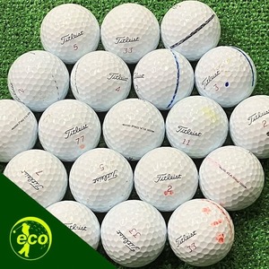 ロストボール タイトリスト PRO V1x 2023年 ホワイト 30個 Bランク 中古 ゴルフボール ロスト Titleist エコボール 送料無料