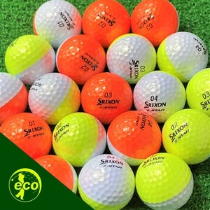 ロストボール スリクソン Z-STAR 2021年 ディバイド 20個 ABランク 中古 ゴルフボール ロスト SRIXON エコボール 送料無料