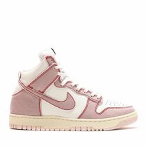 NIKE NIKE DUNK HI 1985 DQ8799-100 BARELY ROSE-UNIVERSITY RED ナイキ ダンク ハイ 1985 サミットホワイト/ユニバーシティレッド 27cm_画像2