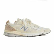 NEW BALANCE 990V4 CREAMニューバランス 990V4クリームu990te4 TEDDY SANTISテディサンティスNew Balance u990te4 US8.5 26.5cm定価37400円_画像2