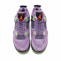  NIKE WMNS AIR JORDAN 4 JORDAN 4 RETRO CANYON PURPLE AQ9129-500ナイキ エアジョーダン4レトロ キャニオン パープル WMNS 23cm_画像4