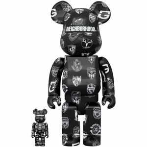 BE@RBRICK NEIGHBORHOOD X J.LEAGUE 30th Anniv. 100% & 400% BE@RBRICKベアブリック×ネイバーフッド× Jリーグ 30周年トリプルコラボ