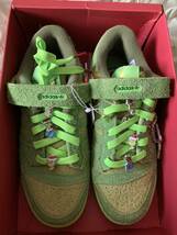 THE GRINCH × ADIDAS ORIGINALS FORUM LOW SOLAR GREEN グリンチ×アディダス オリジナルス フォーラム ロー ソーラーグリーンHP6772 23cm_画像8