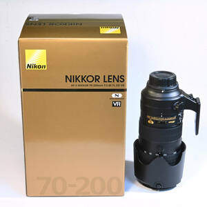 ニコン　AF-S 70-200mm f/2.8E FL ED VR　美品　