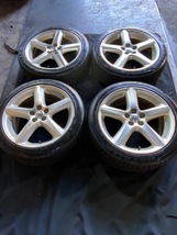 AZT241 カルディナ 純正 アルミホイール 17×7J オフセット45 215/45/R17 ROTALLA タイヤ ☆引き取り歓迎☆千葉市若葉区から出品☆_画像1