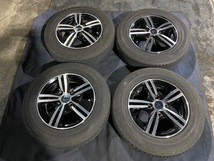 L235S エッセ 社外 アルミホイール 13×4.00B オフセット43 145/80/R13 ダンロップタイヤ ☆引き取り歓迎☆千葉市若葉区から出品☆_画像1