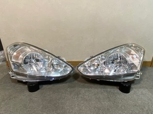 AZT241 カルディナ 磨き済み 純正 HID ディスチャージ ヘッドライト 左右セット KOITO 21-56 