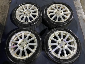 MH21S ワゴンR 阿部商会 アルミホイール 14×4.5J インセット45 165/55/R14 ヨコハマタイヤ ☆店頭手渡し歓迎☆千葉市若葉区から出品☆