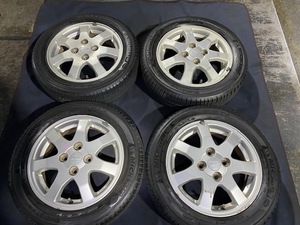 L650S ミラジーノ 純正 アルミホイール 14×4.5J オフセット45 155/65/R14 ミシュランタイヤ ☆店頭手渡し歓迎☆千葉市若葉区から出品☆