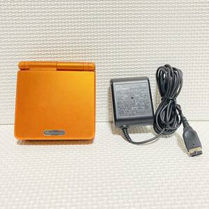 1円☆ 任天堂 ゲームボーイアドバンス SP アチャモオレンジ Nintendo GAMEBOY ADVANCE AGS-001 GBASP ニンテンドー 本体 ポケモンセンター