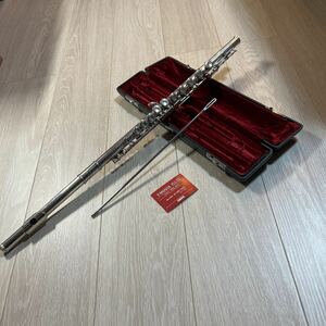 YAMAHA 管楽器 ヤマハ YFL-411 ESTABLISHEDIN1887 JAPAN SILVER 411 製造NO.021527