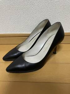 銀座かねまつ KANEMATSU 22.5cm パンプス ヒール高6cm