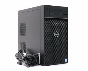 DELL Precision 3640 Tower Xeon W-1250 3.3GHz 16GB 512GB(新品NVMe SSD) 3TB(HDD) P620 DVD-ROM Windows10 Pro for Workstations 小難