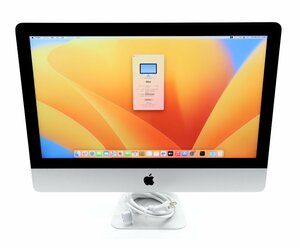 Apple iMac Retina 4K 21.5インチ 2017 Core i5-7400 3GHz 16GB 1TB(HDD) 32GB(APPLE SSD) FusionDrive仕様 Radeon Pro 555 macOS Ventura