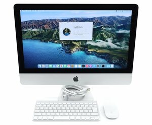 Apple iMac 21.5インチ Late 2015 Core i5-5575R 2.8GHz 16GB 1TB(HDD) 24GB(APPLE SSD) FusionDrive仕様 フルHD macOS Big Sur 難有