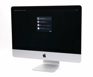 【1円スタート】Apple iMac 21.5インチ 2017 Core i5-7360U 2.3GHz 16GB 1TB(HDD) フルHD 1920x1080ドット 簡易動作確認済 A1418