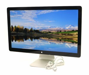 【1円スタート】Apple Apple Thundebolt Display 27インチ光沢IPSパネル WQHD 2560x1440ドット Thunderbolt入力のみ JUNK