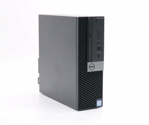 【JUNK】DELL OptiPlex7060 SFF Core i7-8700 3.2GHz 32GB 512GB(SSD) HDMI/DisplayPort x2出力 DVD+-RW Windows10 Pro 64bit