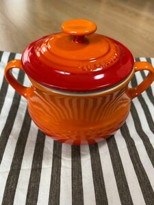 ルクルーゼ　スープポット　オレンジ　LE CREUSET ル・クルーゼ