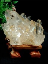 ◆超強いパワーヒマラヤ産天然水晶クラスター178B6-YS-54B14Z_画像2