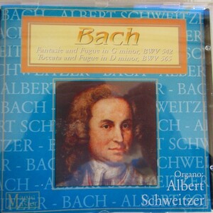 シュヴァイツァー「バッハ：幻想曲とフーガ ト短調/トッカータとフーガ ニ短調ほか」1935/1936年