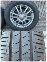 ミラ、ハイゼット、アトレー、キャリー、エブリー、バモス、ムーブなどに155/70R131ｂBRIDGESTONE,ECOPA_画像2