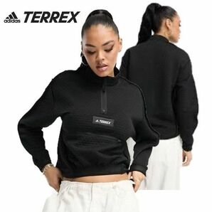 adidas(アディダス)Terrex Hike ハーフジップフリース Utilitas【M】定価8,800円 新品