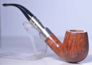 英国　JAMES UPSHALL　MADE BY HAND　純銀スピゴット！　極上品　Les Wood　L & JS　925　Grade S