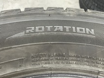 中古 スタッドレス 4本セット ダンロップ WINTER MAXX SJ18 225/65R17 102Q 2016年製 バリ山_画像9