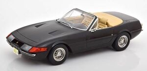 【KKスケール】 1/18 フェラーリ 365 GTS デイトナ Spider シリーズ 1 1969 black [KKDC180612]★未開封新品！