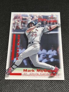 2001 FLEER SKYBOX TRIPLE CROWN 113/305 MARK McGWIRE マーク・マグワイア