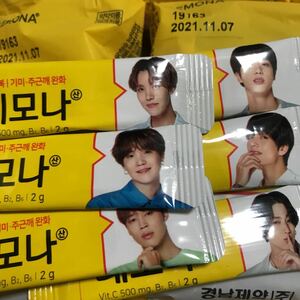 bts BTS レモナ LEMONA BTS シュガ　ジン　ホソク　ジミン テヒョン ジョングク　防弾少年団　6包セット