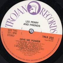 [試聴]LEE PERRY AND FRIENDS[GIVE ME POWER]LP(TROJAN)/SICK AND TIRED_画像10