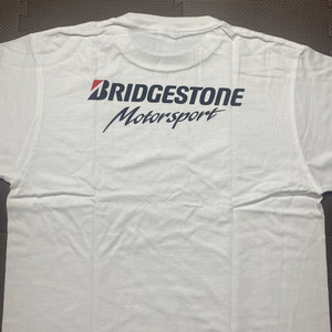 BRIDGESTONE　Motorsport　ブリジストン モータースポーツ　Tシャツ　Lサイズ　ホワイト