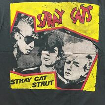 バンドTシャツ ストレイ キャッツ（STRAY CATS) 新品 M_画像2