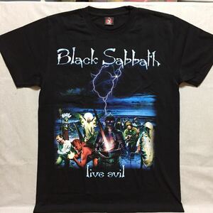 バンドTシャツ ブラックサバス(BLACK SABBATH)新品 L