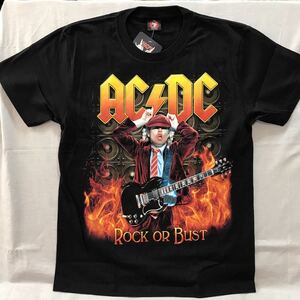 バンドTシャツ エーシーディーシー(AC/DC) 新品 L