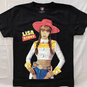 バンドTシャツ ブラックピンク LALISA リサ (BLACKPINK)新品 Lの画像1