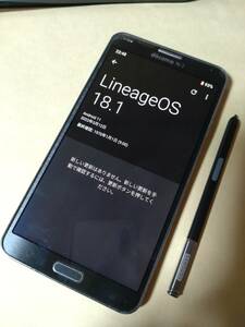 docomo galaxy note3 sc-01f android11 root化済　ジャンク